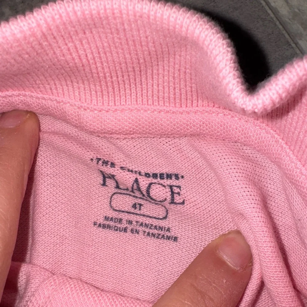 The Children’s Place Boys Pink Pique Polo Shirt Size 4T